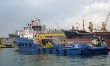 Anchor Handling Tug Supply Vessel - Ievoli Orange