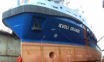 Anchor Handling Tug Supply Vessel - Ievoli Orange